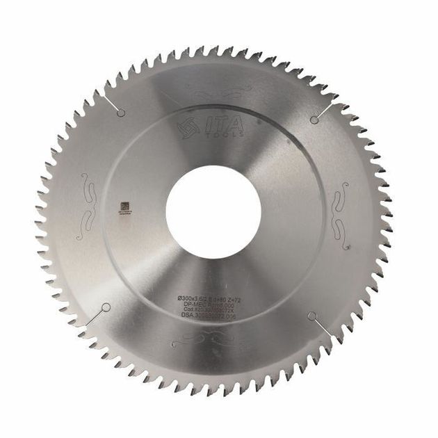 Диск пильный DSA.Sawblade DIA 300mm F=80 Z=72 K/P=3,6/2,6 H=6 PH:- TP, фото  | SNABZHENIE.com.ua