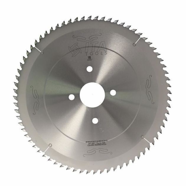 Диск пильний DSA.Sawblade DIA D=380 F= 60 Z= 72 K/P=4,8/3,5 H=6 PH:2/14/100+2/14/125 Ita Tools, фото  | SNABZHENIE.com.ua