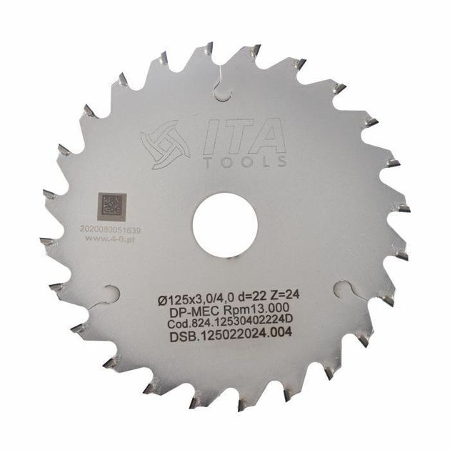 Диск пильный Diamond 125mm, 24 зуба, конусной формы Ita Tools, фото  | SNABZHENIE.com.ua