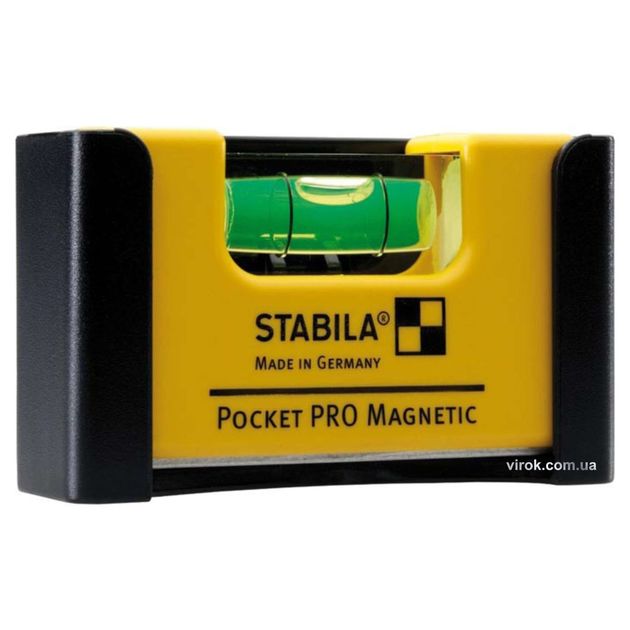 Мини уровень STABILA Pocket PRO Magnetic, 7 х 2 х 4 см, фото  | SNABZHENIE.com.ua