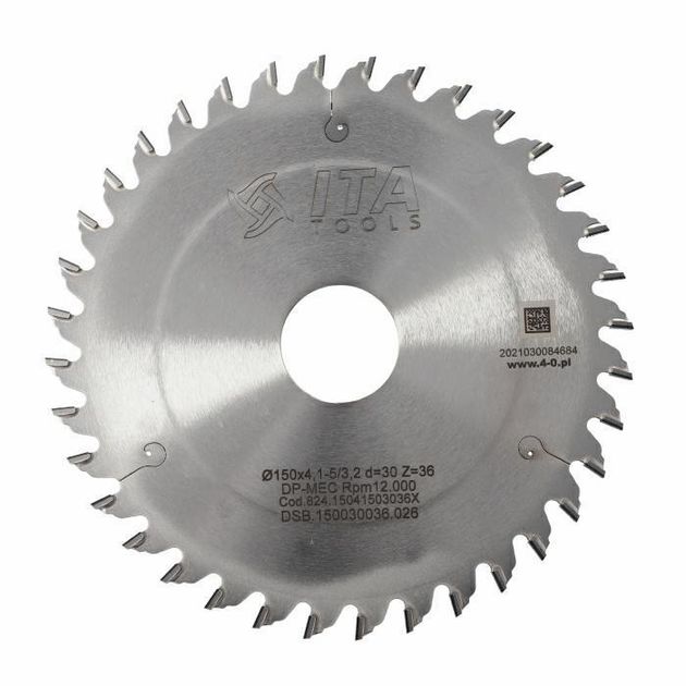 Диск пильный Diamond K=4,1 D=150 F=30 Z=36 H=6 conical Ita Tools, фото  | SNABZHENIE.com.ua