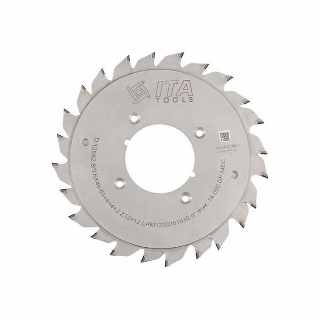 Диск пильный Adjustable Diamond D=125 F=40/63 Z=12+12K=2,8-3,6 P=2,2 H=4 Ita Tools, фото  | SNABZHENIE.com.ua