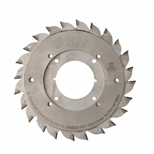 Диск пильный Adjustable Diamond D=125 F=40/63 Z=12+12 K=2,8-3,6 P=2,2 H=6, фото  | SNABZHENIE.com.ua