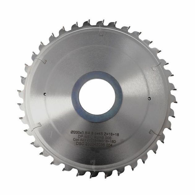 Диск пильний Adjustable Diamond scoring D=200 F= 45 Z= 18+18K=3,8-4,8 H=4 flat FZ Ita Tools, фото  | SNABZHENIE.com.ua