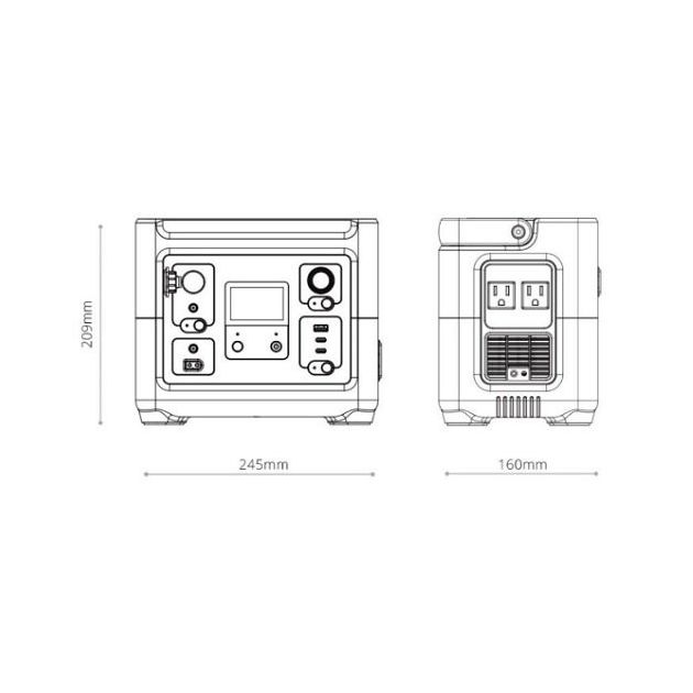 Зарядная станция GENERGY ZERO GZE-0303, 288 Втч, фото , изображение 4 | SNABZHENIE.com.ua Зарядная станция GENERGY ZERO GZE-0303, 288 Втч, фото , изображение 4 | SNABZHENIE.com.ua