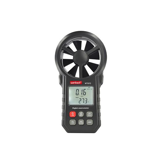 Анемометр цифровой WINTACT WT87C, 0,3-30 м/с, -10-45°C, фото  | SNABZHENIE.com.ua