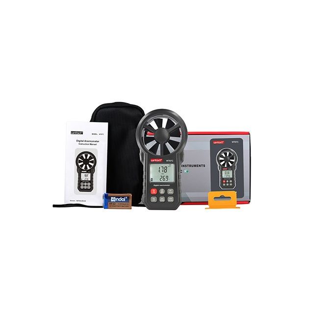 Анемометр цифровой WINTACT WT87C, 0,3-30 м/с, -10-45°C, фото , изображение 3 | SNABZHENIE.com.ua Анемометр цифровой WINTACT WT87C, 0,3-30 м/с, -10-45°C, фото , изображение 3 | SNABZHENIE.com.ua