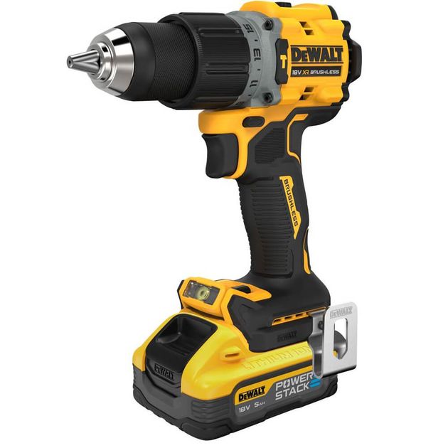 Аккумуляторная ударная дрель-шуруповёрт DeWALT DCD805H2T, фото , изображение 2 | SNABZHENIE.com.ua
