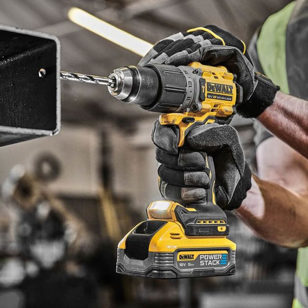 Аккумуляторная ударная дрель-шуруповёрт DeWALT DCD805H2T, фото , изображение 8 | SNABZHENIE.com.ua