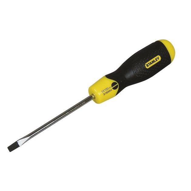 Отвертка прямая SL 8 x 150 мм, с ручкой Cushion Grip STANLEY, фото  | SNABZHENIE.com.ua
