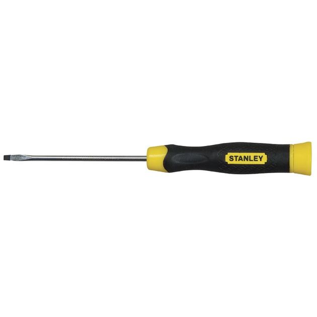 Отвертка прямая SL 3 x 75 мм, с рукояткой Cushion Grip STANLEY, фото  | SNABZHENIE.com.ua