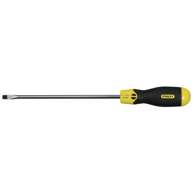 Отвертка SL 2,5 x 75 мм с ручкой Cushion Grip STANLEY, фото , изображение 2 | SNABZHENIE.com.ua Отвертка SL 2,5 x 75 мм с ручкой Cushion Grip STANLEY, фото , изображение 2 | SNABZHENIE.com.ua