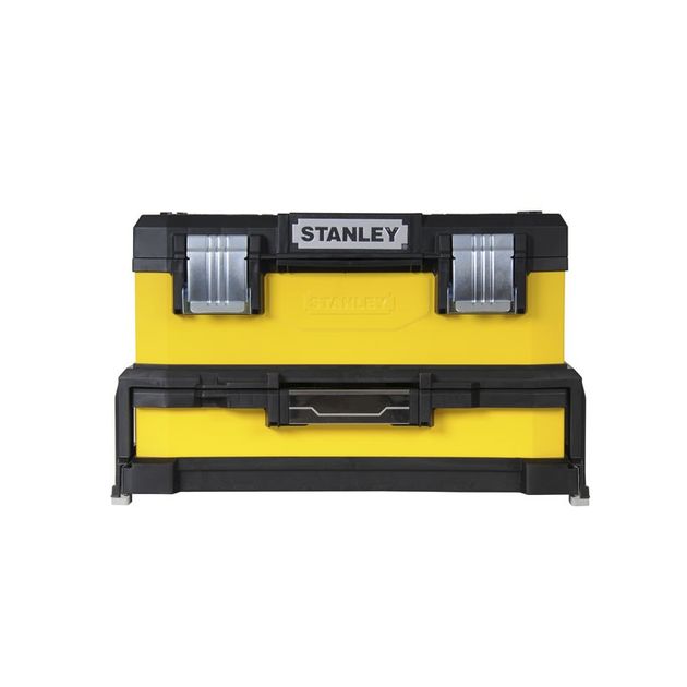 Ящик для инструмента STANLEY 2-секционный, 20 см, 54,5×28×33,5 см, фото , изображение 2 | SNABZHENIE.com.ua Ящик для инструмента STANLEY 2-секционный, 20 см, 54,5×28×33,5 см, фото , изображение 2 | SNABZHENIE.com.ua