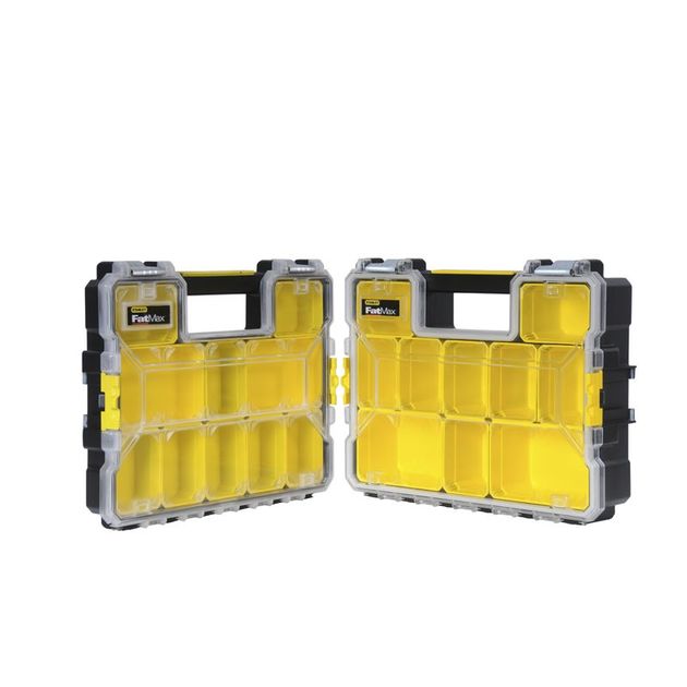 Органайзер FatMax Shallow Pro с металлическими замками 44,6x7,4x35,7 см, фото , изображение 3 | SNABZHENIE.com.ua Органайзер FatMax Shallow Pro с металлическими замками 44,6x7,4x35,7 см, фото , изображение 3 | SNABZHENIE.com.ua