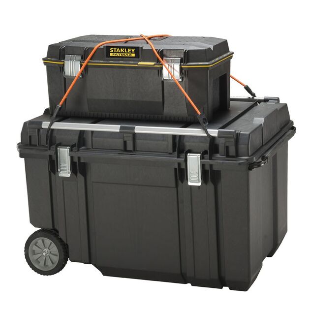 Ящик FATMAX 240L с колесами, объем 240 л, 92 х 55 х 55 см, фото , изображение 6 | SNABZHENIE.com.ua Ящик FATMAX 240L с колесами, объем 240 л, 92 х 55 х 55 см, фото , изображение 6 | SNABZHENIE.com.ua