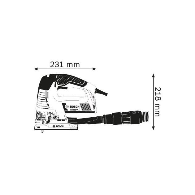 Лобзик GST 160 BCE L-BOXX BOSCH (0601518000), фото , зображення 5 | SNABZHENIE.com.ua