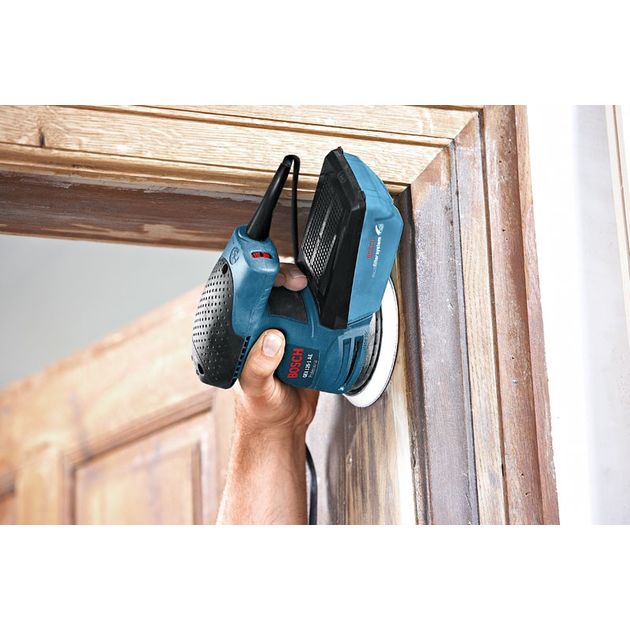 Шліфмашина ексцентрикова GEX 125-1 AE BOSCH (0601387500), фото , зображення 2 | SNABZHENIE.com.ua Шліфмашина ексцентрикова GEX 125-1 AE BOSCH (0601387500), фото , зображення 2 | SNABZHENIE.com.ua