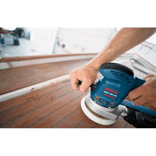 Шлифмашина эксцентриковая GEX 150 AC BOSCH (0601372768), фото , изображение 2 | SNABZHENIE.com.ua Шлифмашина эксцентриковая GEX 150 AC BOSCH (0601372768), фото , изображение 2 | SNABZHENIE.com.ua