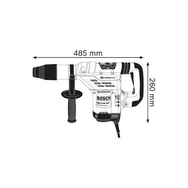 Перфоратор GBH 5-40 DCE BOSCH (0611264000), фото , изображение 5 | SNABZHENIE.com.ua Перфоратор GBH 5-40 DCE BOSCH (0611264000), фото , изображение 5 | SNABZHENIE.com.ua