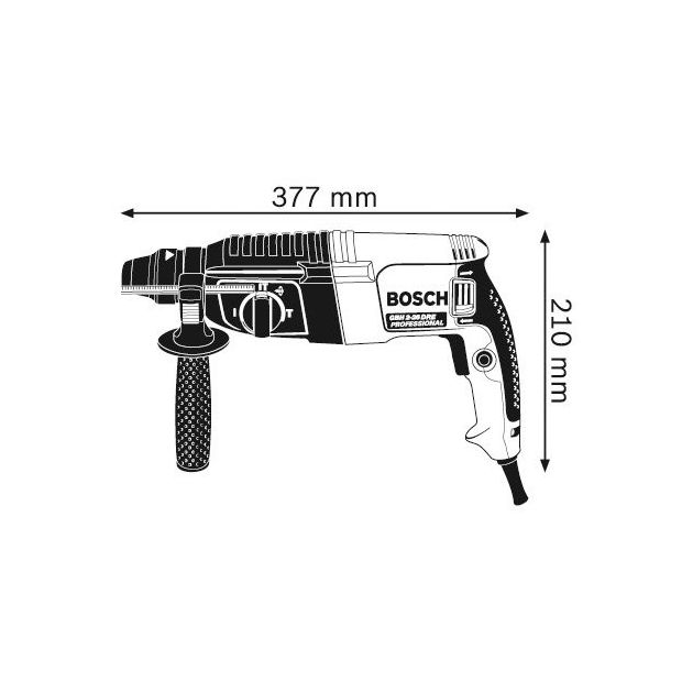 Перфоратор GBH 2-26 DRE BOSCH (0611253708), фото , изображение 2 | SNABZHENIE.com.ua Перфоратор GBH 2-26 DRE BOSCH (0611253708), фото , изображение 2 | SNABZHENIE.com.ua