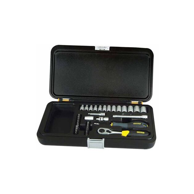 Набор торцевых головок 1/4" STANLEY (35 предметов) 1-94-672, фото  | SNABZHENIE.com.ua