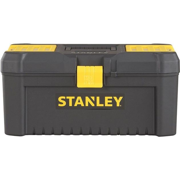 Ящик для инструментов пластиковый STANLEY 16", с ячейками в крышке 20x19,5x41 см, фото  | SNABZHENIE.com.ua
