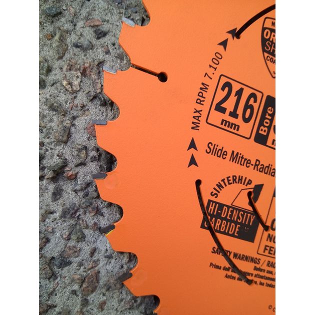 Дисковая пила CMT 216 мм, 36 зубьев, тонкий пропил по дереву, фото , изображение 12 | SNABZHENIE.com.ua