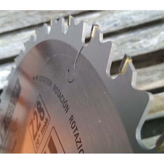 Пила CMT 260x30 мм, Z 28 для ручных циркулярок, продольное пиление, фото , изображение 9 | SNABZHENIE.com.ua