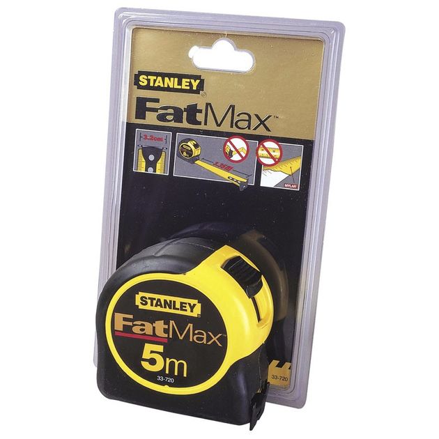 Рулетка вимірювальна FatMax Blade Armor, 5 метрів, STANLEY (0-33-720), фото , зображення 2 | SNABZHENIE.com.ua Рулетка вимірювальна FatMax Blade Armor, 5 метрів, STANLEY (0-33-720), фото , зображення 2 | SNABZHENIE.com.ua