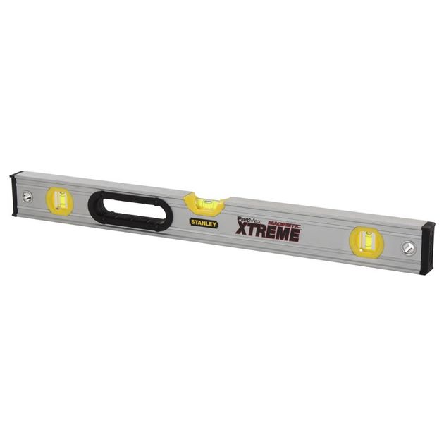 Уровень Stanley FatMax Xtreme 60 см с ручкой и 3 капсулами, фото  | SNABZHENIE.com.ua