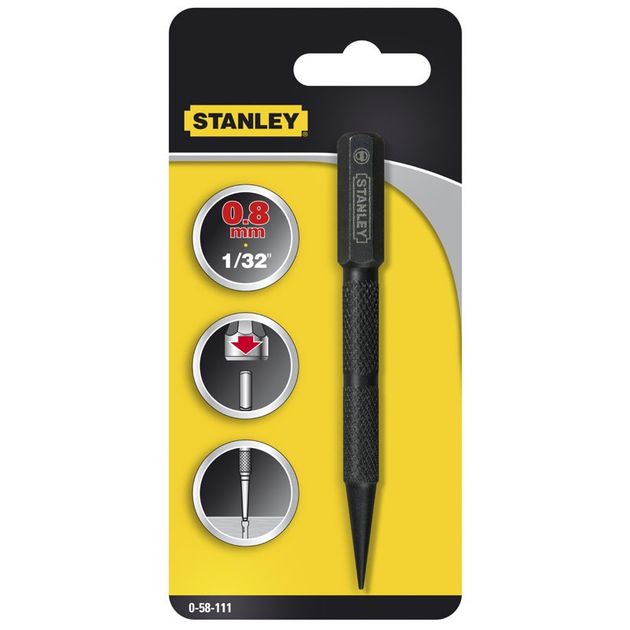 Добойник цельнометаллический Nail Set, 1,6 мм, довжина 102 мм STANLEY (0-58-112), фото , зображення 2 | SNABZHENIE.com.ua Добойник цельнометаллический Nail Set, 1,6 мм, довжина 102 мм STANLEY (0-58-112), фото , зображення 2 | SNABZHENIE.com.ua