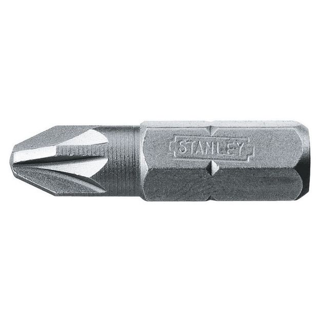 Вставка PZ3 х 25 мм с шестигранным хвостовиком 1/4, 25 шт. STANLEY, фото  | SNABZHENIE.com.ua
