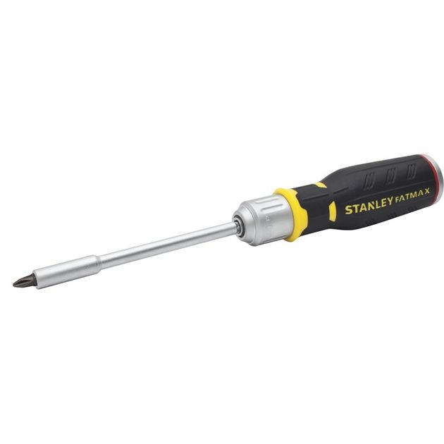Отвертка FatMax Multibit з храповим механізмом у наборі з 12 вставками STANLEY (FMHT0-62690), фото  | SNABZHENIE.com.ua