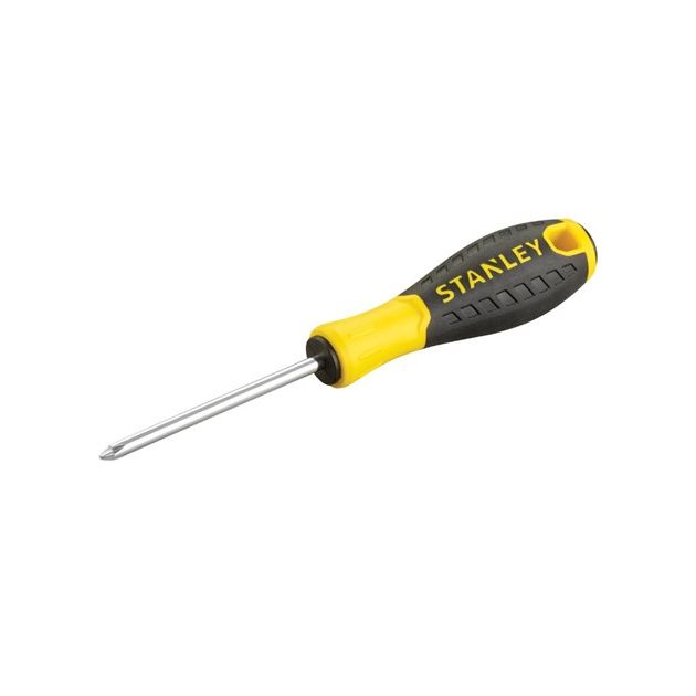 Отвертка з хрестоподібним шліцом PH2 x 100 мм, Essentiol STANLEY (STHT0-60335), фото  | SNABZHENIE.com.ua