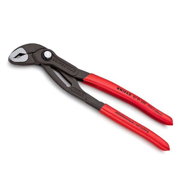 Високотехнологічні сантехнічні кліщі Cobra KNIPEX 87 01 250 (87 01 250 ), фото  | SNABZHENIE.com.ua