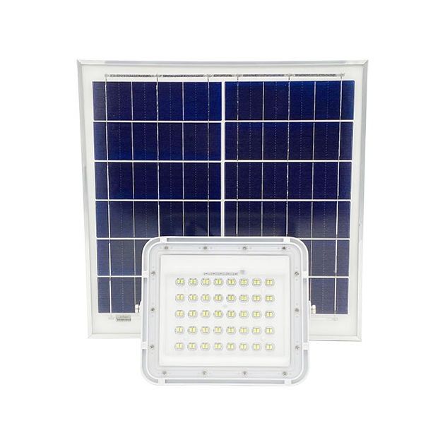 Светодиодный аккумуляторный прожектор 200W с солнечной панелью 40W, фото  | SNABZHENIE.com.ua
