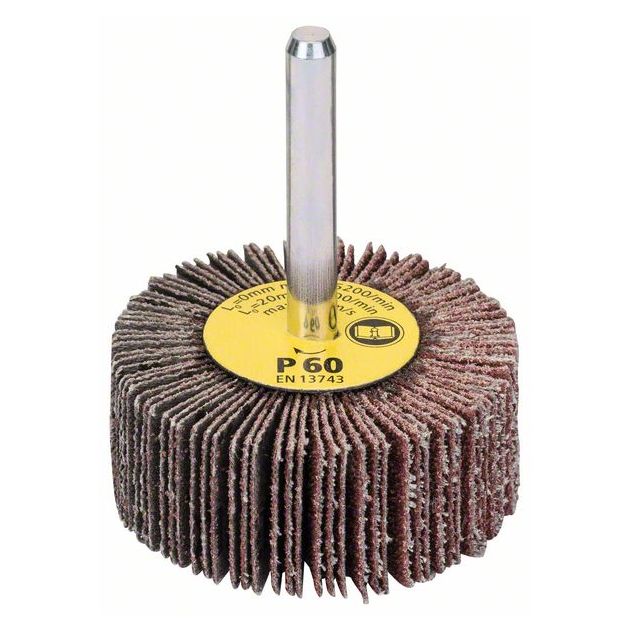 Круги шліфувальні пластинчасті 6 мм, 60, 50 мм, 20 мм BOSCH, фото , изображение 3 | SNABZHENIE.com.ua