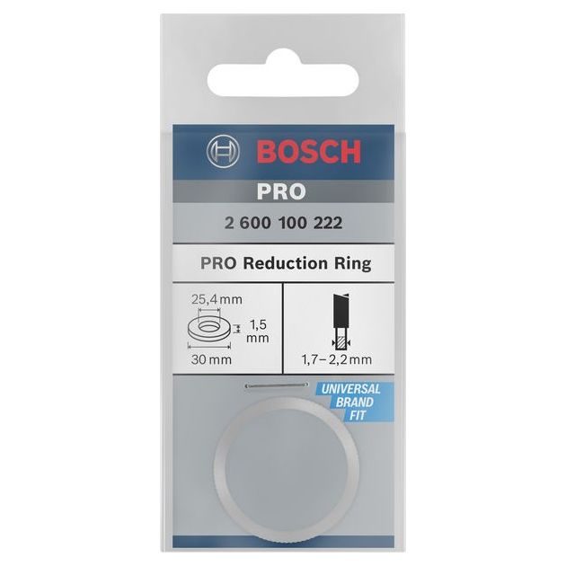 Переходная шайба для пильных дисков 30 x 25,4 x 1,5 мм BOSCH, фото  | SNABZHENIE.com.ua