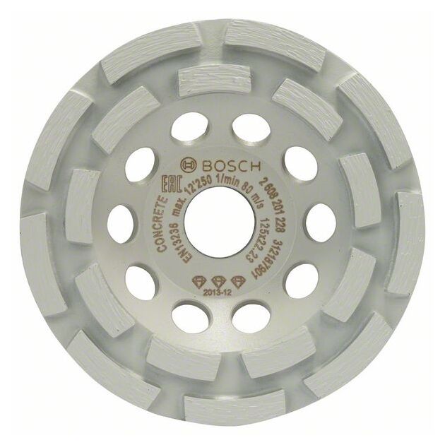 Алмазный чашечный шлифовальный круг Bosch 125 мм для бетона, фото  | SNABZHENIE.com.ua