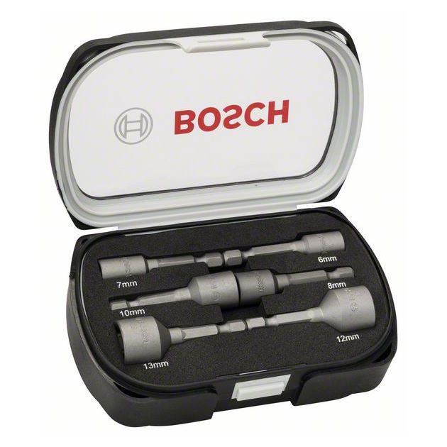 Набор торцевых ключей BOSCH, 6 шт., 6-13 мм, фото  | SNABZHENIE.com.ua