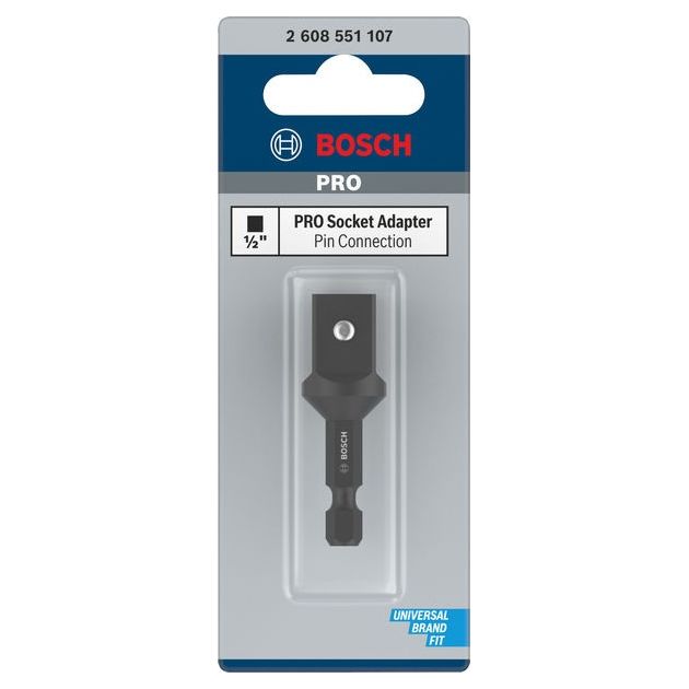 Переходник для бит 1/2" до торцевого ключа 50 мм BOSCH, фото  | SNABZHENIE.com.ua