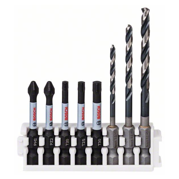 Сверло HSS Impact 3/4/5 мм, 50 мм, PH2, PZ2, T20, T25, T30 BOSCH, фото  | SNABZHENIE.com.ua