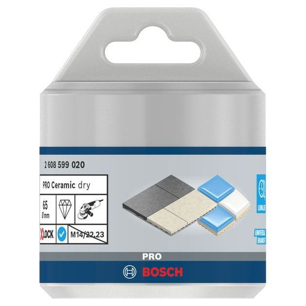 Алмазная коронка BOSCH X-LOCK 65x35 для керамики Dry Speed, фото  | SNABZHENIE.com.ua