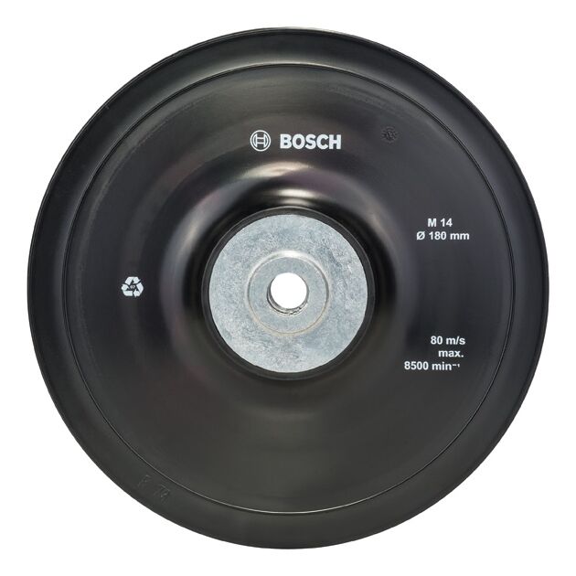 Опорна тарілка Standard M14, 180 мм BOSCH, фото  | SNABZHENIE.com.ua