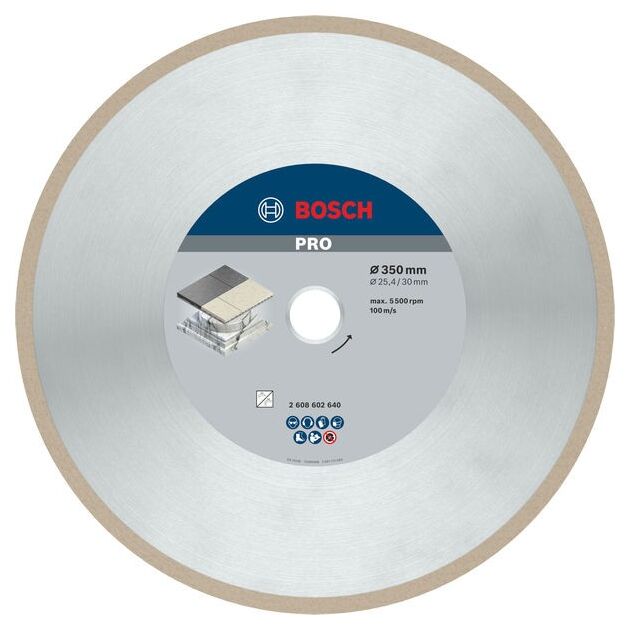 Алмазный диск Best for Ceramic 350 x 30/25,40 мм BOSCH, фото  | SNABZHENIE.com.ua