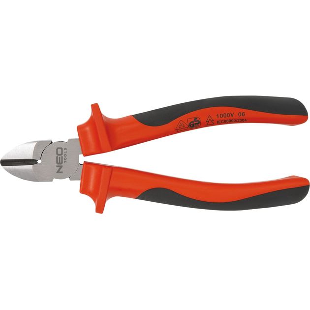 Кусачки боковые диэлектрические 160 мм, 1000 В, NEO tools, фото  | SNABZHENIE.com.ua