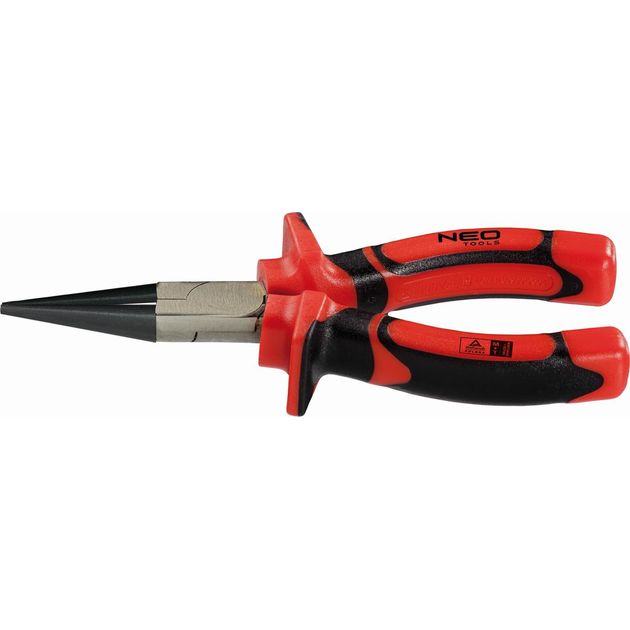 Диэлектрические круглогубцы 160 мм, 1000 В, полированные NEO tools, фото  | SNABZHENIE.com.ua
