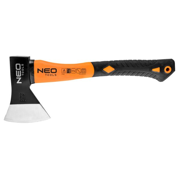 Топор 600 г, стекловолоконная рукоятка NEO (27-020), фото  | SNABZHENIE.com.ua