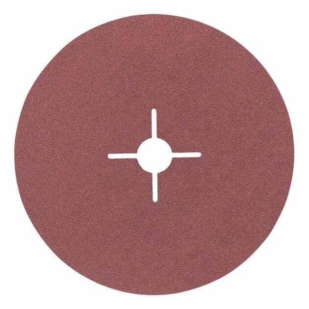 Шлифовальный круг на фибровой основе R444, 180 мм, зернистость 120 BOSCH, фото  | SNABZHENIE.com.ua