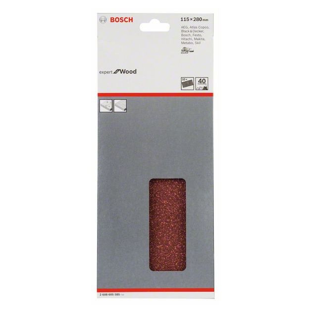 Шліфувальні аркуші, C430, упаковка по 10 шт. 115 x 280 мм, 60 BOSCH, фото , зображення 2 | SNABZHENIE.com.ua Шліфувальні аркуші, C430, упаковка по 10 шт. 115 x 280 мм, 60 BOSCH, фото , зображення 2 | SNABZHENIE.com.ua